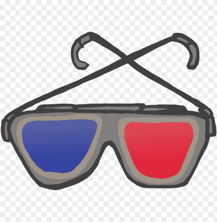 3d anaglyph glasses 3d glass PNG transparent with Clear Background ID 345340