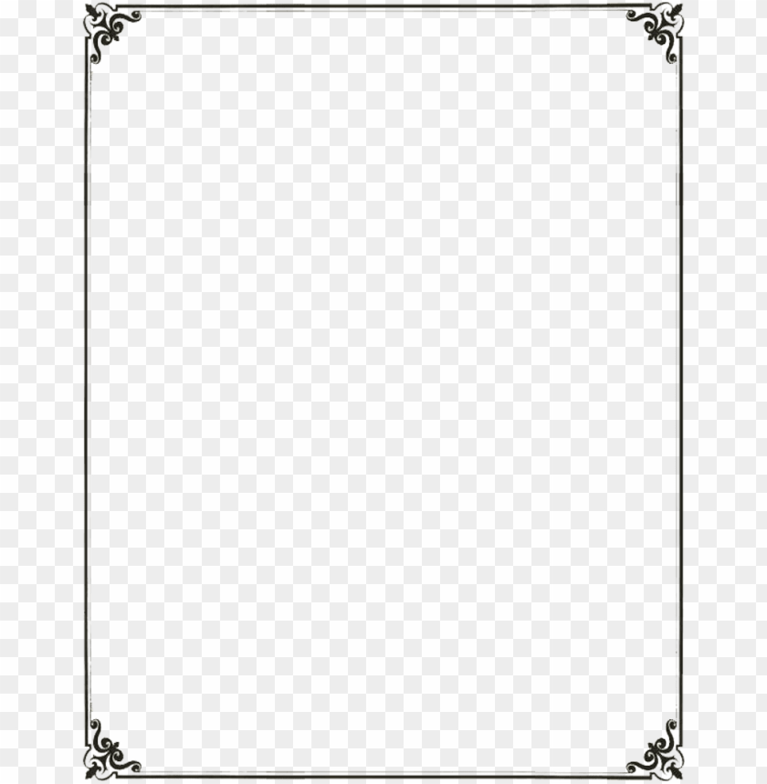 art nouveau border PNG transparent with Clear Background ID 118215