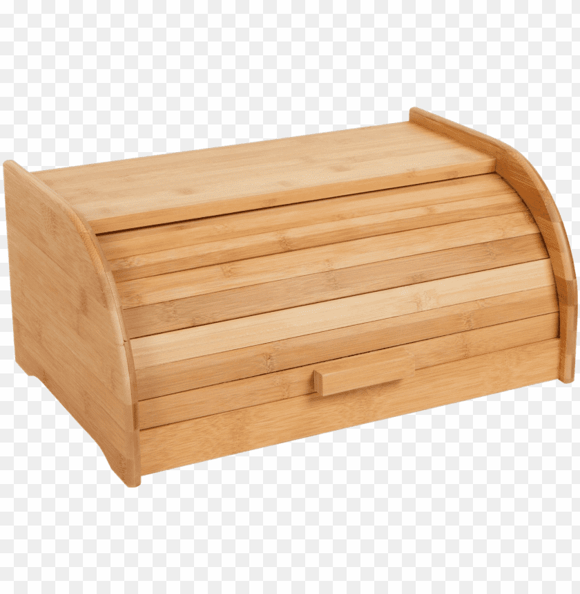 Transparent Background PNG of wooden bread box - Image ID 217