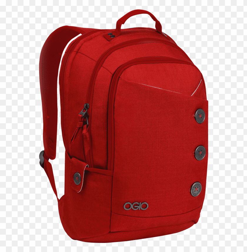 Transparent Background PNG of ogio red backpack - Image ID 46