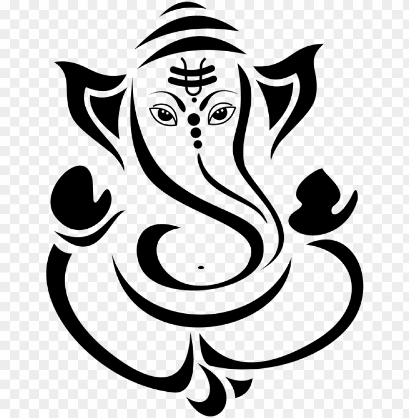 lord ganesha vector PNG transparent with Clear Background ID 165112